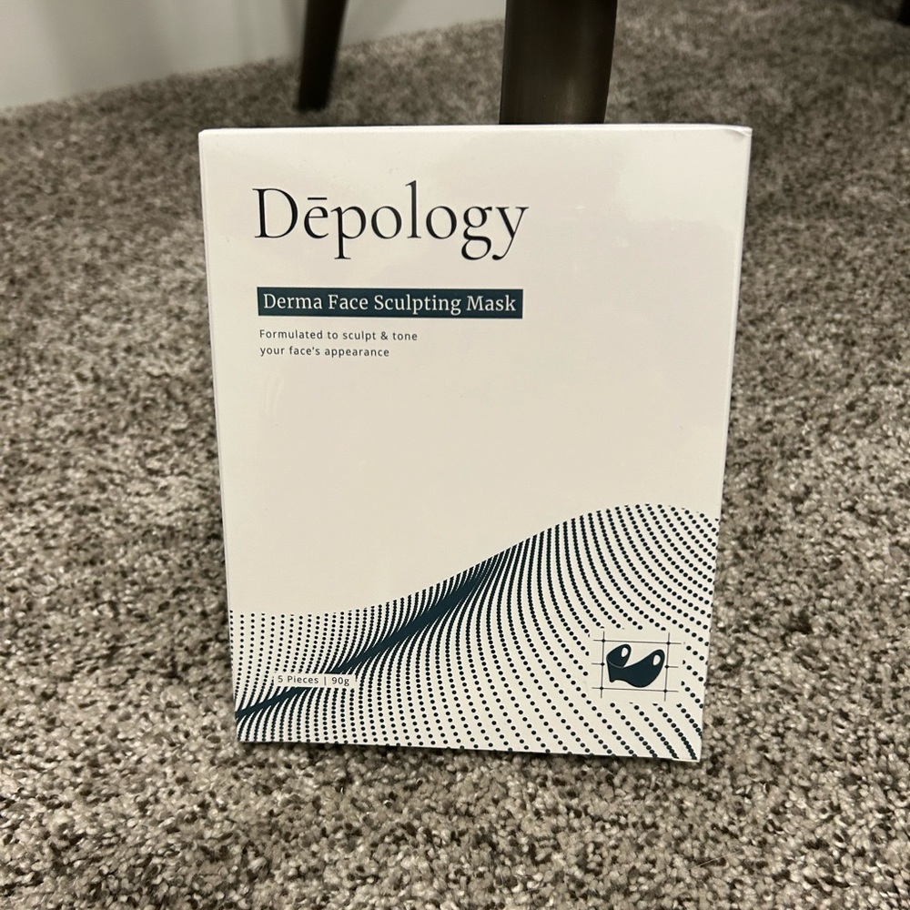 New Depology Derma‎ Face Sculpting Masks, 5 pack